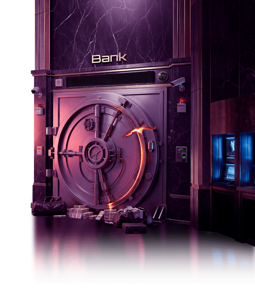 Bank vault door
